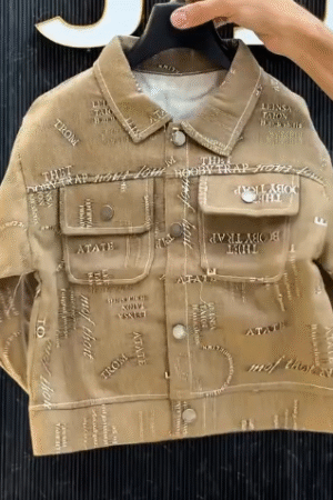 LASER ENGRAVED PAISLEY DENIM JACKET – MENACE