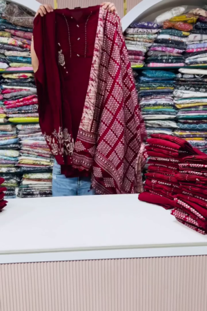 Women Floral Printed Regular Pure Cotton Kurta with Trousers & With Dupatta