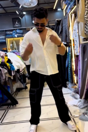 India Slim Fit Long Sleeves Party Cotton Shirt