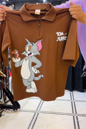 Men Printed Pockets Boxy T-shirt