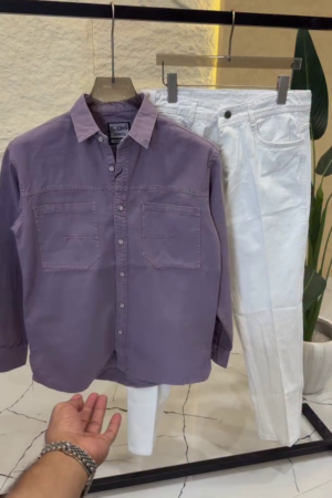 Men Pure Cotton Relaxed Fit Shirt