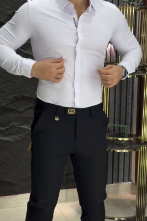 Men's Regular Fit Full Sleeve Poly Satin Silk Shirt