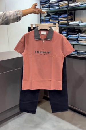 Men Lark Regular Fit Polo Collar T-Shirt