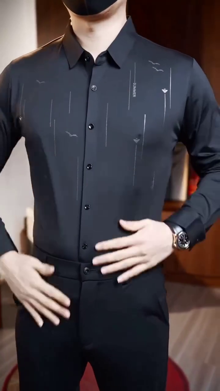 Men Smart Slim Fit Opaque Casual Shirt - Image 17
